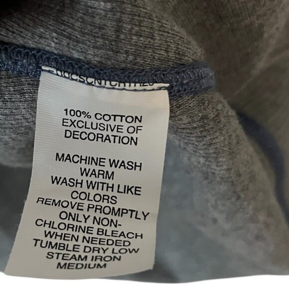 Cremeux Men’s XXL Blue 1/4 Zip Pullover Sweatshirt – Faux Sued Patches - Picture 4 of 5